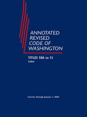 cover image of Annotated Revised Code of Washington